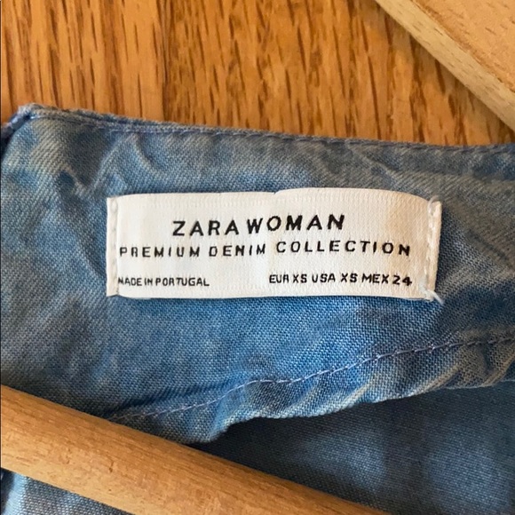Zara Denim Romper - Picture 7 of 7